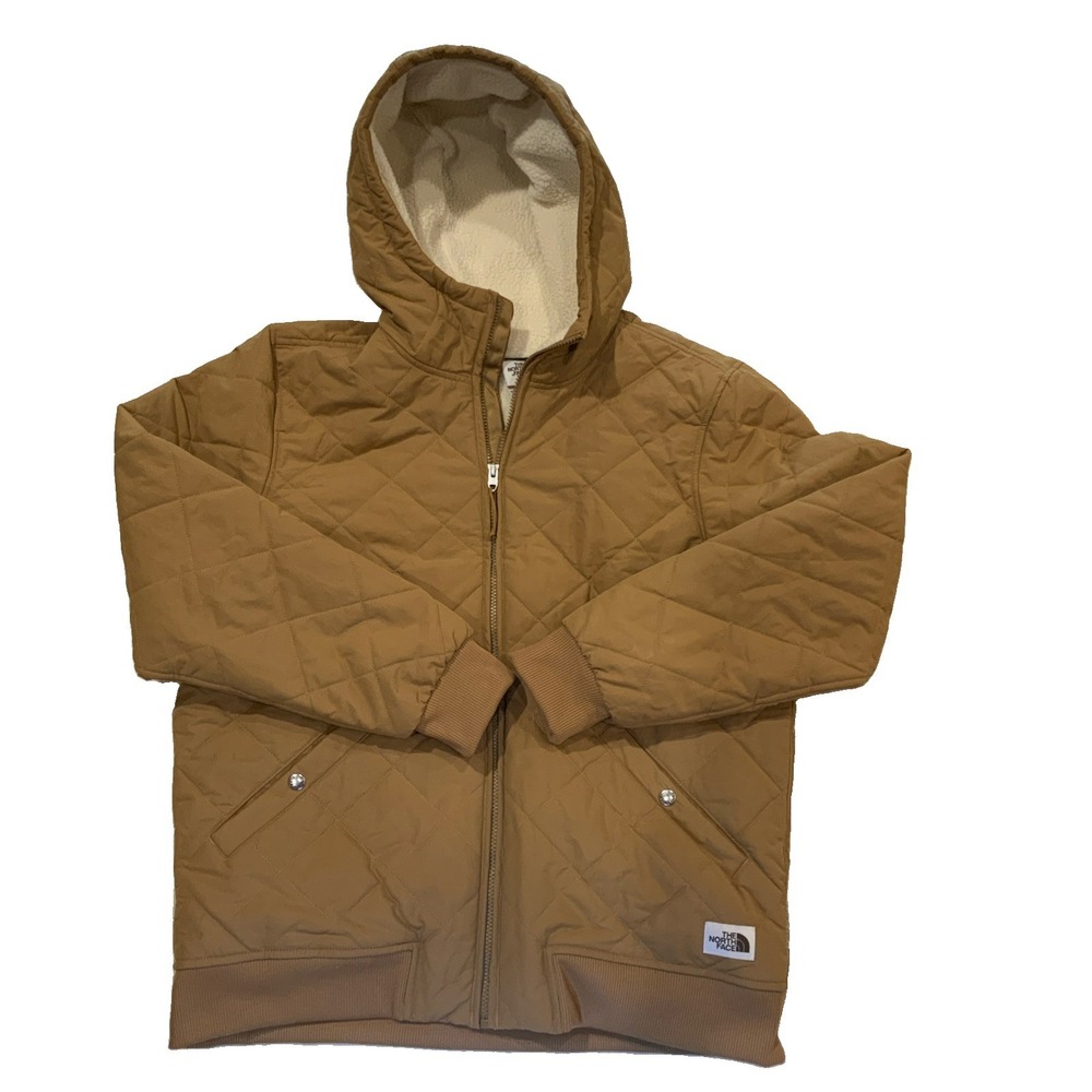 The North Face Cuchillo 2.0 Insulated Quilted Full Zip Hooded Jacket Lined Sz L
